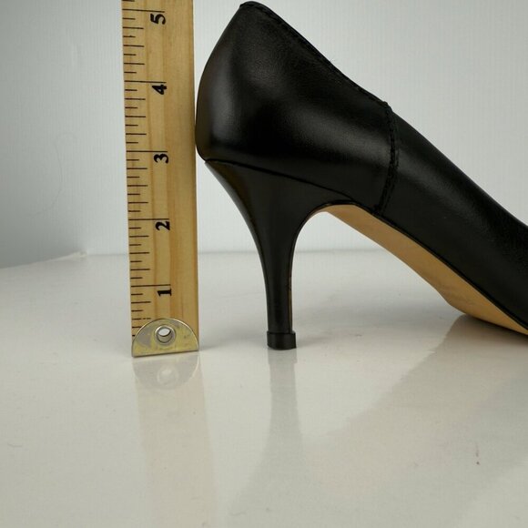 FILIPPA K Classic Leather Pointed Toes‎ EUC Designer Black Stilettos Pumps sz 38 - Picture 13 of 13